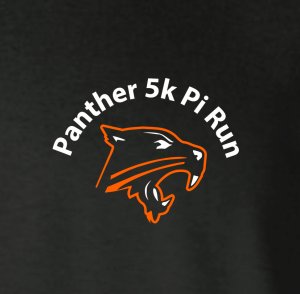 Panther 5K Pi Run Logo
