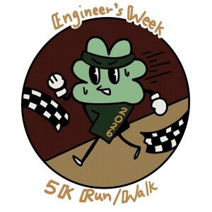 Engineers' Week 2026: 5K Run/Walk Logo