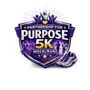 Partnership for Purpose 5K Walk/Run! Logo