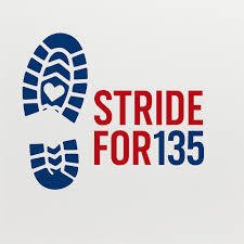 Stride For 135 Run/Walk Logo