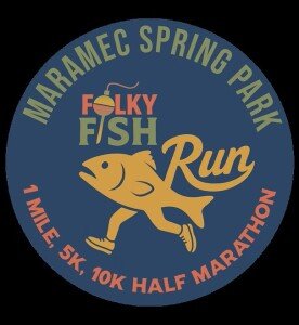 Folky Fish Run Logo