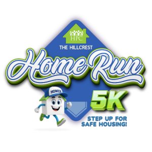 The Hillcrest Home Run 5K Logo