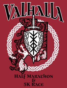 Valhalla Half & 5K Logo