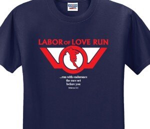 Labor of Love Run Logo