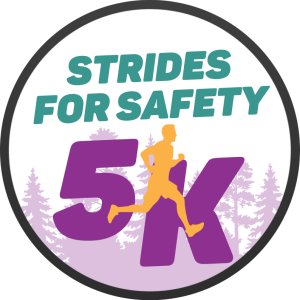 Strides for Safety 5k Logo