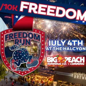 Freedom Run 5k/10k & Fun Run Logo
