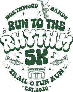 Run to the Rhythm Trail 5k & 1-Mile Fun Run/Walk Logo