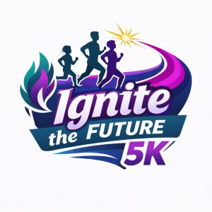 Ignite the Future 5k & Fun Run Logo