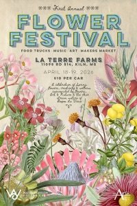La Terre Farms Flower Festival 5K & 1-Mile Fun Run Logo