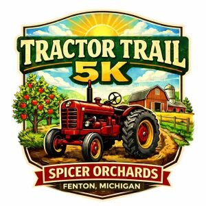 Tractor Trail 5K Logo