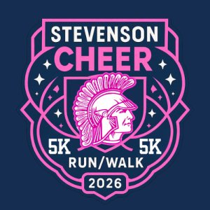 Stevenson Cheerleading 5K Run/Walk Logo