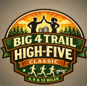 Big 4 Trail High-Five Classic 4, 8, & 12 Miler Logo