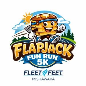 Flapjack Fun Run Logo