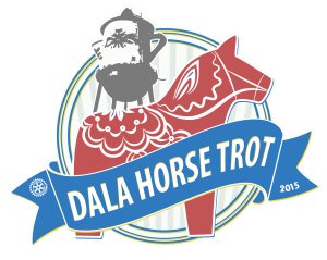 Kingsburg Dala Horse Trot 10K & 2 Mile Run/Walk Logo