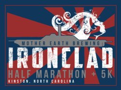 Mother Earth Brewing Ironclad Half-Marathon & 5k Logo