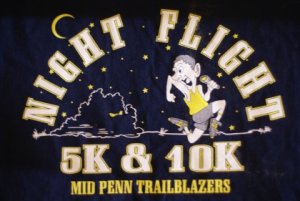 Night Flight Trail Run Logo