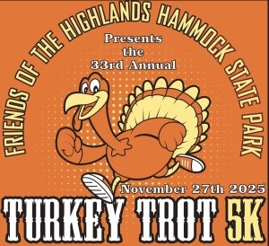 34th Annual Turkey Trot 5k Run/Walk Logo