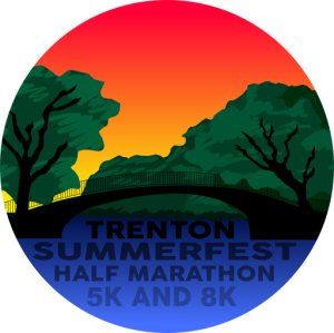 Trenton Summerfest Half Marathon, 8K, and 5K Logo