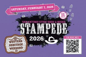 San Antonio Stock Show & Rodeo Stampede 5K Run/Walk: A Scholarship Run Logo