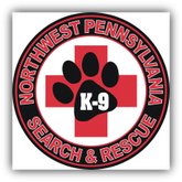 GET LOST  5k with Northwest PA K9 Search and Rescue Logo