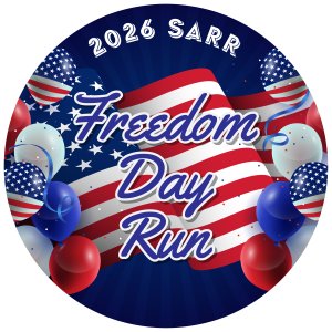 SARR Freedom Day Run-4-Miler, 2-Miler & Li'l Firecrackers Kids Run Logo
