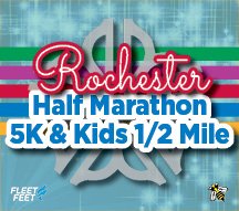Rochester Half Marathon | 5K | Kids 1/2 Mile Logo