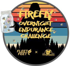 The Firefly Overnight Endurance Challenge & 10k Trail Race Logo