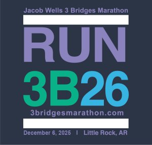 Jacob Wells 3 Bridges Marathon Logo