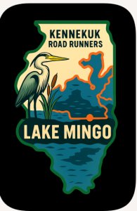 Kennekuk Road Runners - Lake Mingo Logo