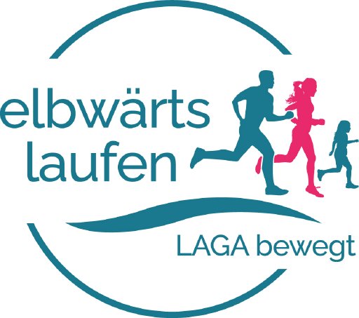 1. LAGA-Lauf am elbwärts.455 Logo