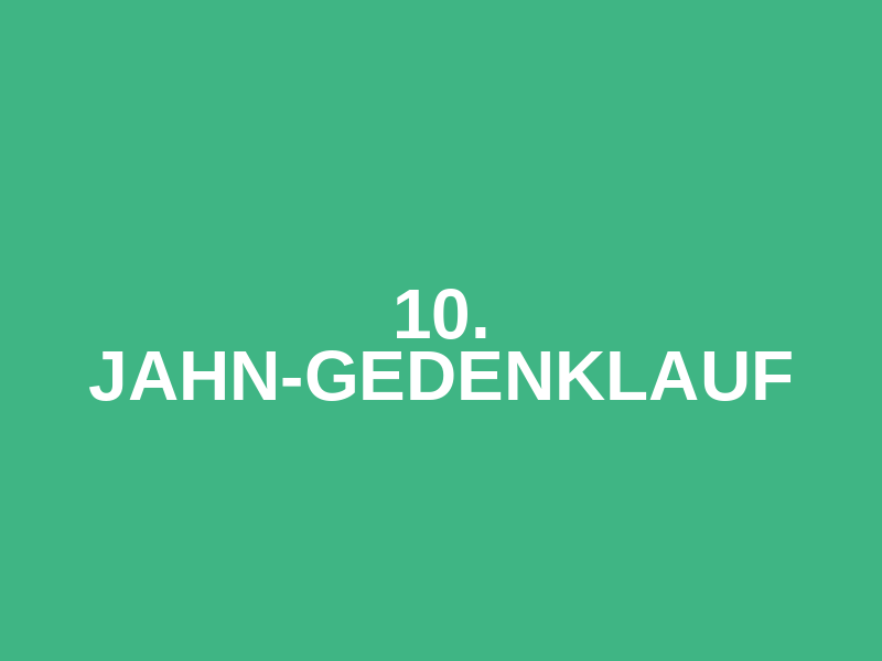 10. Jahn-Gedenklauf