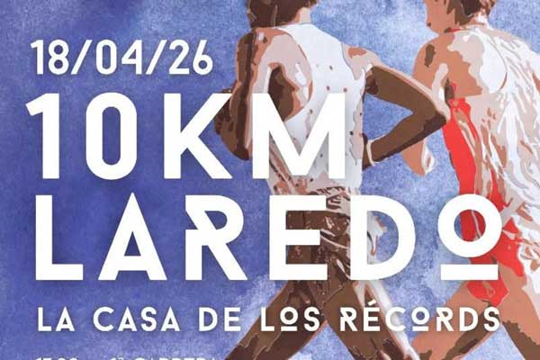 10 km en Ruta Villa de Laredo Logo