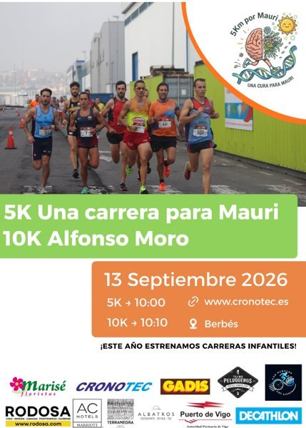 10 km y 5 km Alfonso Moro Logo