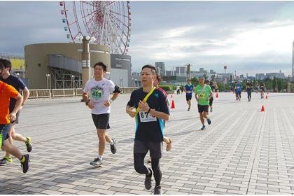 Odaiba City Marathon & 100km Challenge (お台場シティマラソン＆100キロチャレンジ) Logo