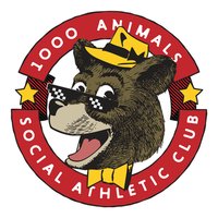 1000 Animals Social Athletic Club Group Ride + BBQ Logo