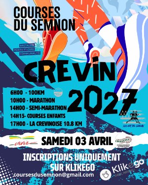 100km N°07, Marathon, Semi-Marathon de Crevin et La Crevinoise