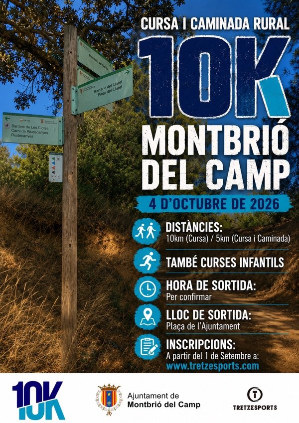 10K MONTBRIO DEL CAMP 2026 Logo