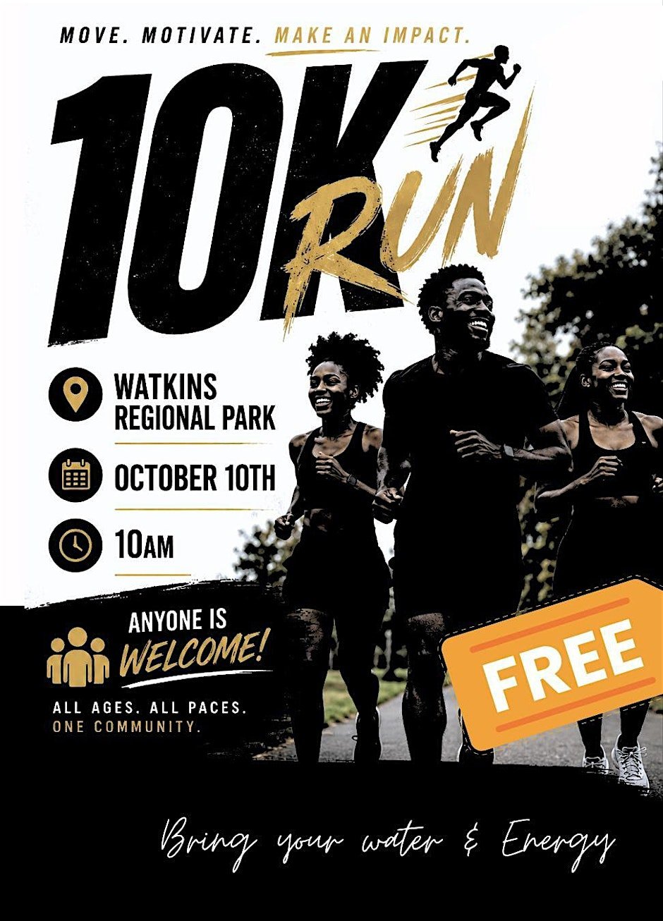10k RUN BOWIE MD (CHARITY) Logo