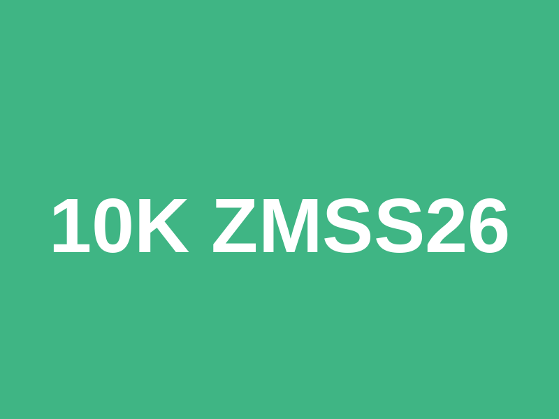 10K ZMSS26