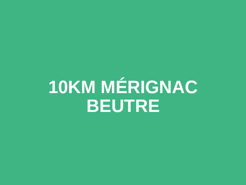 10km Mérignac Beutre Logo