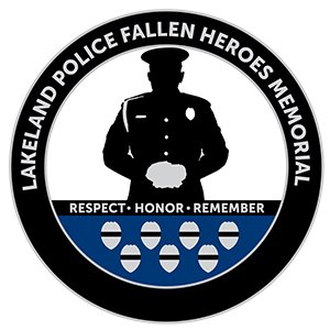 10th Anniversary - Lakeland Police Foundation Fallen Heroes Memorial 5k Logo