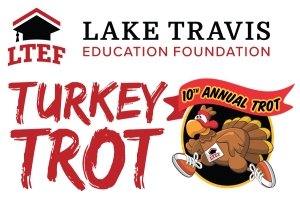 10th Annual LTEF Hill Country Turkey Trot Logo