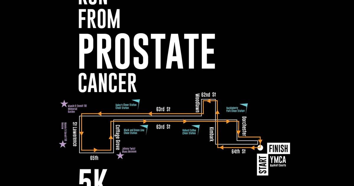 10th Annual Run From Prostate Cancer 5K Walk/Run (TOUR DE 63rd Street) Logo