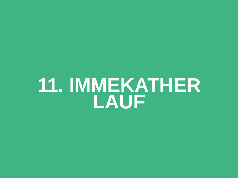 11. Immekather Lauf