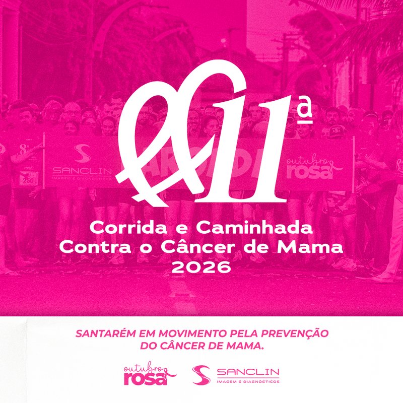 11ª Corrida e Caminhada - Outubro Rosa 2026 Logo