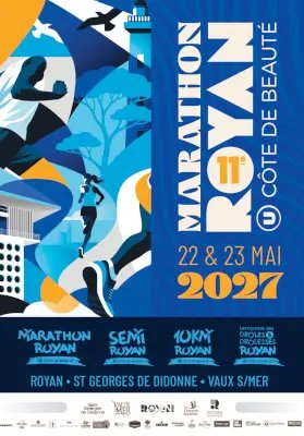 11ème Marathon Royan U Côte de Beauté Logo