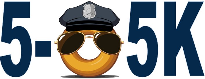 11th Annual 5-O 5K Donut Run/Walk Presented by McLanahan Towing & Collision and TekLab Inc.