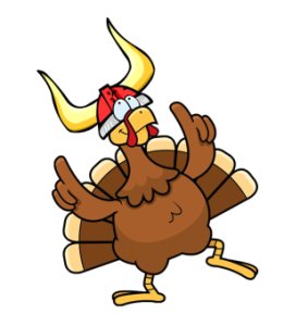 11th Annual Viking Turkey Trot 5K and 1 Mile Fun Run Logo