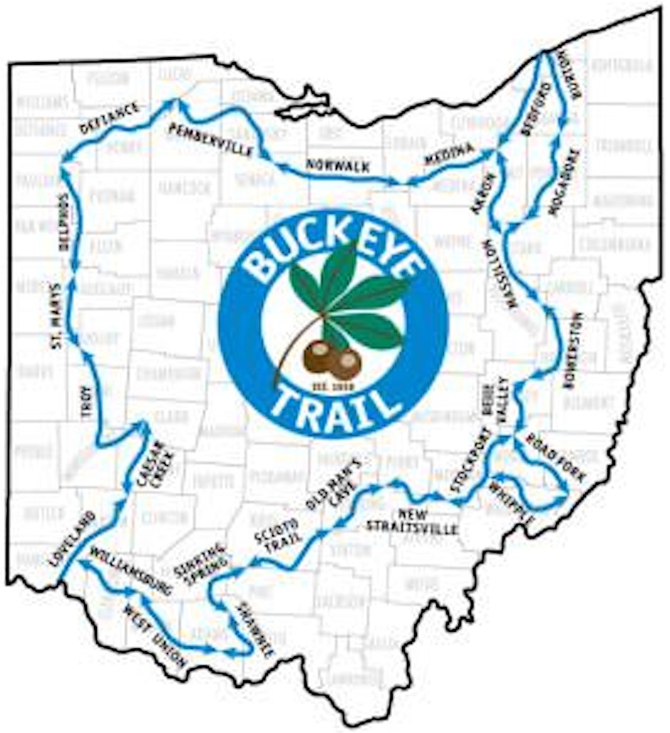 1/2 Marathon Hike on the Buckeye Trail Logo