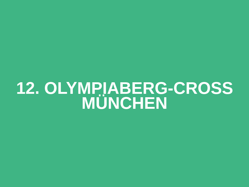 12. Olympiaberg-Cross München Logo